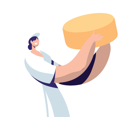 Cheese lady